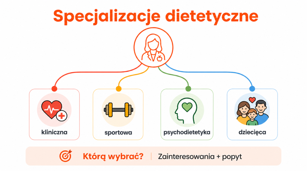 specjalizacje dietetyczne